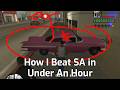 How I Beat SA In Under An Hour GTA SA Any Speedrun In 44 43 Post Commentary