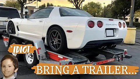 I bought a blown up C5 Z06 Corvette...