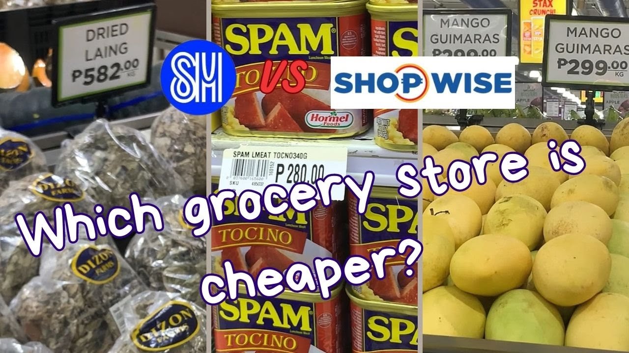 Grocery Price Comparison Shopwise Vs SM Saan Mas Mura YouTube grocery-price-comparison-shopwise-vs-sm-saan-mas-mura-youtube