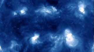 April 24 2012 AIA 335 CME BLASTS CLASS C3 FLARE 0745 UT TOWARDS EARTH HD
