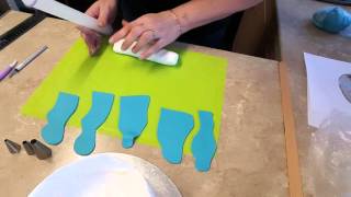 How to make frozen castle cake sides