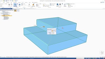 Transform Part to Sheet Metal in Solid Edge