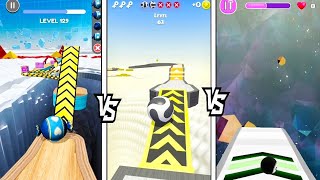 Going Balls Level 129 VS Action Balls Level 63 VS Rolling king Level 16 HD game play #america #viral screenshot 5