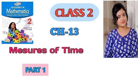 class 2 math//chapter 13//measures of time//read the clock//part 1//cbse//prachi publication