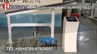 Cord anchorage pull testing machine