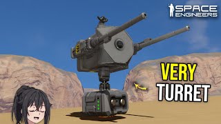Increased Immersion Turret, Space Engineers