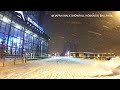 4K Japan Walk Snowfall Hokkaido Ballpark F Village winter雪の北海道Fビレッジボールパークを歩く