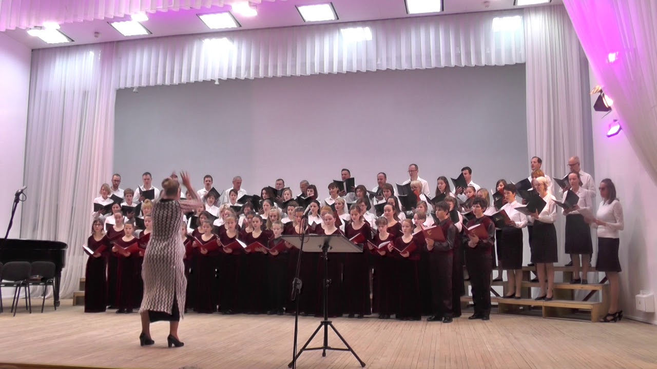 C.Orff, "O, Fortuna!" (Carmina Burana), Детский хор "Исток" (СПб) и Любит. хор Карел.гос.филармонии