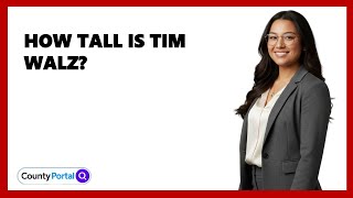 How Tall Is Tim Walz?