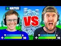 ich mache ein 1vs1 GEGEN HATER mit ZUFÄLLIGEN WAFFEN!