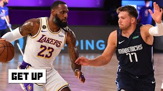 LeBron had 'playoff-like intensity' against the Mavericks - Brian Windhorst | Get Up