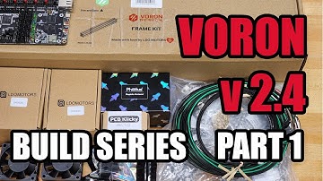 A VERY Interesting 3D Printer Design | Voron 2.4 Build Series Livestream | Part 1