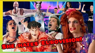 Strange Woman Took Over my Channel and Reacts to Eurovision 2024!