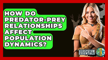 How Do Predator-prey Relationships Affect Population Dynamics? - Ecosystem Essentials