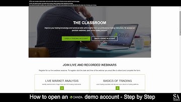 How to Open an Oanda Demo Account - A Step By Step Guide for Beginners 🔎