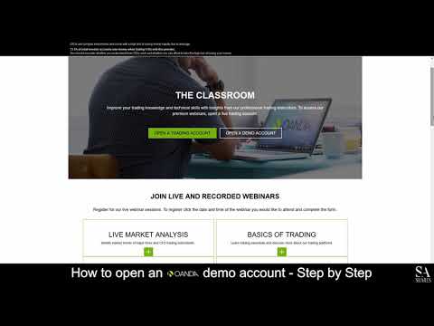 How to Open an Oanda Demo Account - A Step By Step Guide for Beginners ?