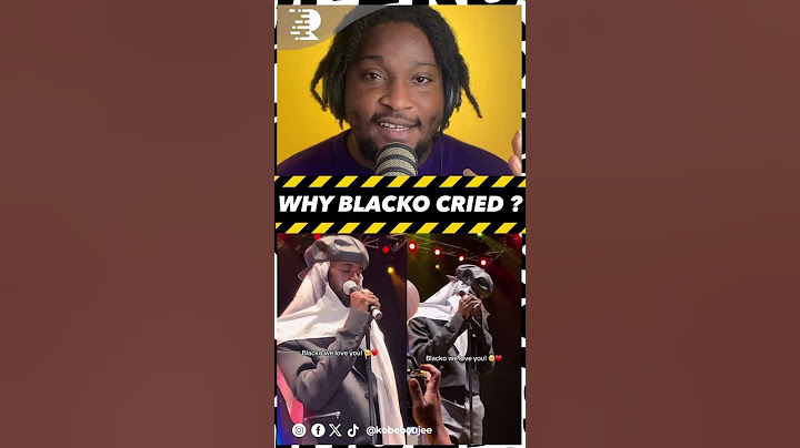 TRUE STORY BEHIND BLACK SHERIF “ONE” SONG AND WHY HE CRIED 🇬🇭😳