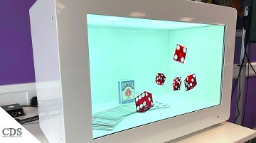 Check out this AMAZING! 21.5" Transparent Showcase by CDS