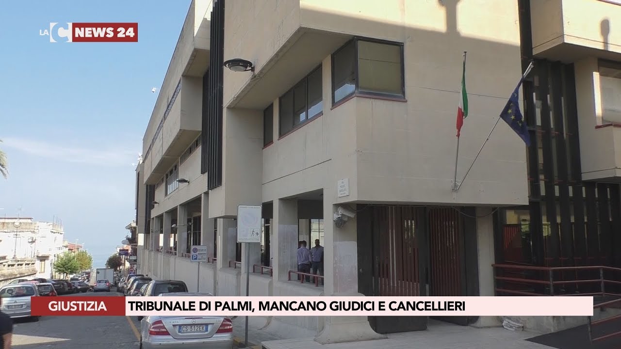 notizie del giorno TRIBUNALE DI PALMI, MANCANO GIUDICI E CANCELLIERI