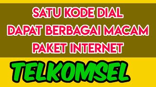 Cukup satu kode dial dapat berbagai macam paket internet Telkomsel screenshot 4