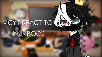 Mcyt (or Dream smp) react to Ranboo | Gacha club | Ponki dude