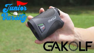 We Tested Out and Reviewed the Brand New GAKOLF Rangefinder! | JV Golf | Rangefinder Review