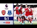 Gunners trotz 5:1 nur in der Euroleague! | FC Arsenal - FC Everton 5:1 | Premier League 2021/22