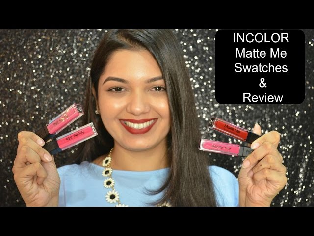 19 INCOLOR Matte Me Lip Creams Reviews, Swatches and LOTDs. - Deck and Dine