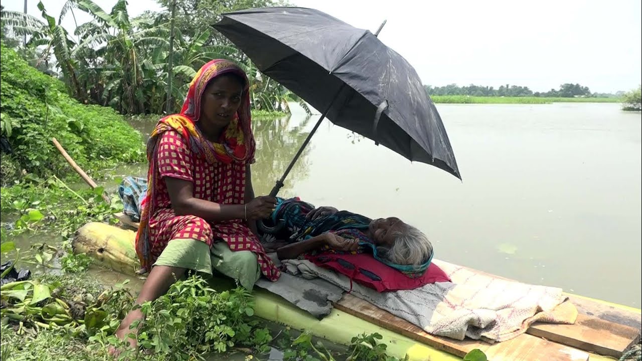 Mankachar Flood Visit MLA LIVE