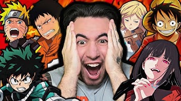 Rapper Reacts to ANIME Openings for THE FIRST TIME #3