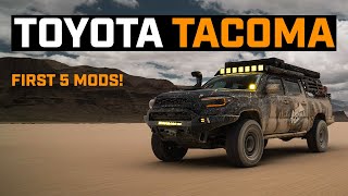 First 5 mods YOU should do on your Toyota Tacoma!