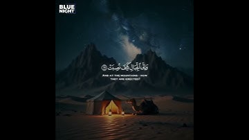 #اكسبلور سورة الغاشية#ماهر المعيقلي# #سورة #أفلا ينظرون إلى الإبل كيف خلقت