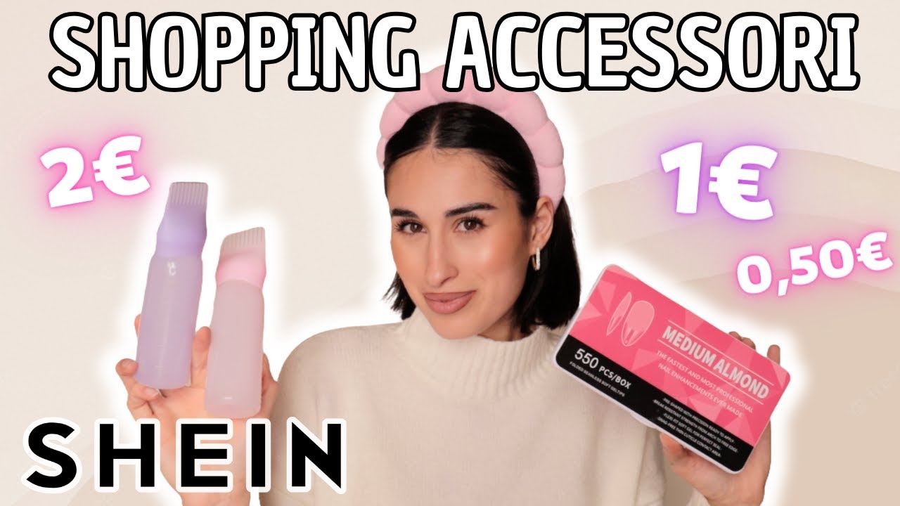 SHEIN HAUL SHOPPING ACCESSORI A 1€ - 2€