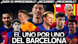 ¿QUIÉN ES IMPRESCINDIBLE EN EL BARCELONA? ¿PRESCINDIBLE, VENTA? DE ARAUJO A DE JONG, UNO POR UNO