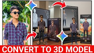 Trending Instagram viral 3D Ai photo editing| google gemini 3D Photo editing| gemini app| screenshot 5