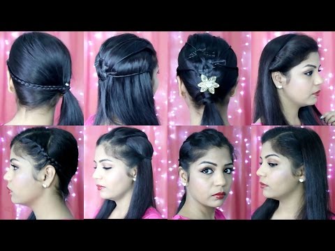 29 Beautiful and Easy Hairstyles to Pair with Your Saree