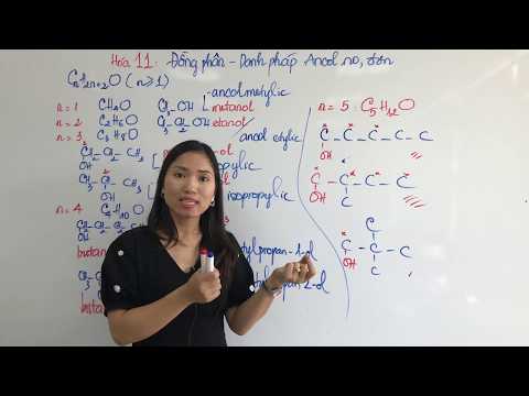 Video 40.1 Ancol - Cách Viết Công Thức Cấu Tạo, Đồng Phân Và... - youtube