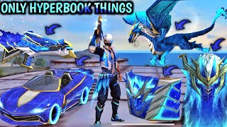 CHALLENGE : I Can Wear Galaxy HYPERBOOK THINGS💙 Items Backpack,Gloo Wall,Skywing,mag7, All Items