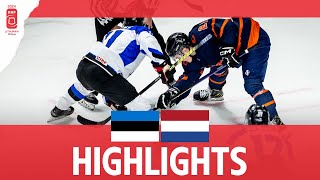 Highlights: Estonia vs Netherlands | 2024 #mensworlds Division 1B