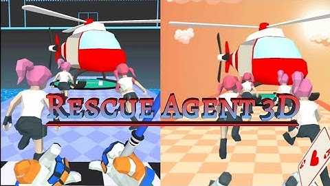 Rescue Agent 3D gameplay 6 funny girls moment : gameplay #funny #funnygameplay #games
