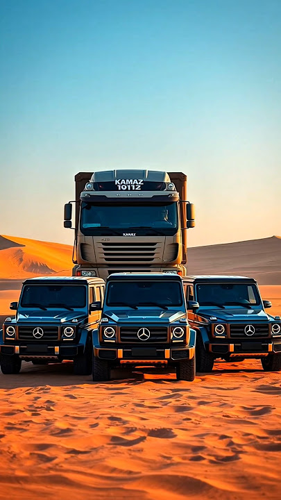 Giant KamAZ vs. Gelendvagens: What's the secret?