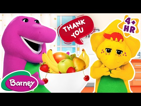 Please And Thank You Are The Magic Words Good Manners Best Behavior Barney The Dinosaur
