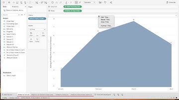 Tableau: Using Parameters to Display Multiple Charts on a Dashboard