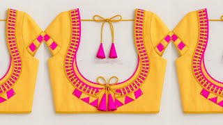 14+Latest Blouse Designs / Blouse back neck Design new / New Blouse Designs #blouse #monika2.78