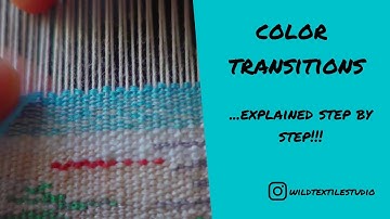 Color Transitions in Tapestry Weaving