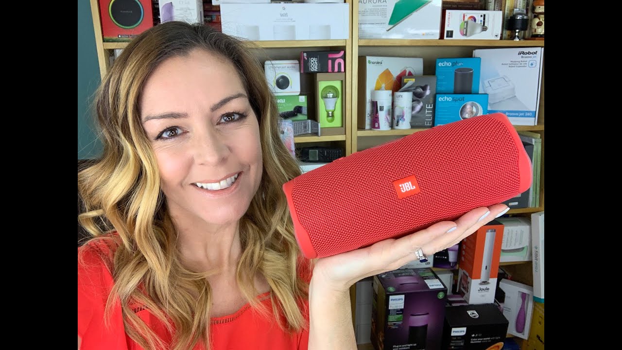 JBL Charge 4 portable wireless speaker review YouTube