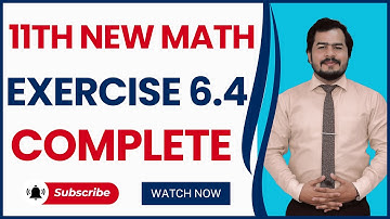 chapter 6 || exercise 6.4 || Complete || Sequences and Series || 11th class math new book 2025