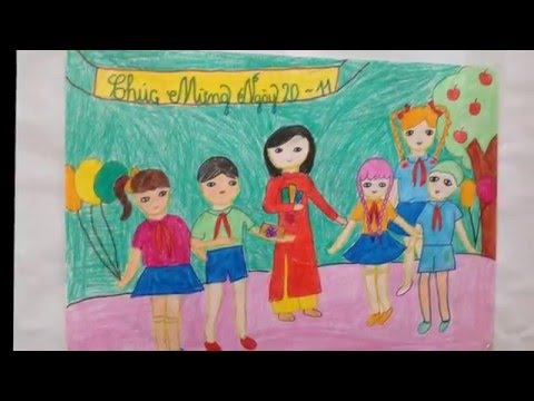 Video Cuộc thi vẽ tranh của học sinh Tiểu học Dương Xá 2015 - YouTube