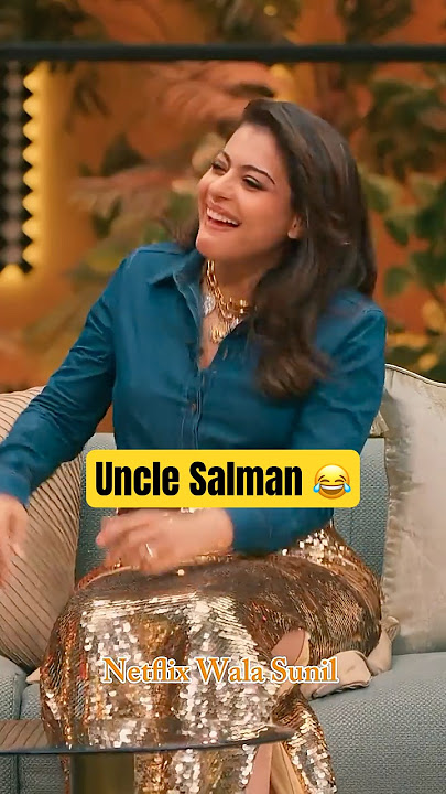 Kajol Called Uncle Salman Khan 🔥 @PrimeVideoIN #talkshow #bollywood #salmankhan