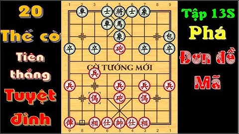 20 THẾ CỜ KHAI CUỘC TIÊN THẮNG TUYỆT ĐỈNH 13S